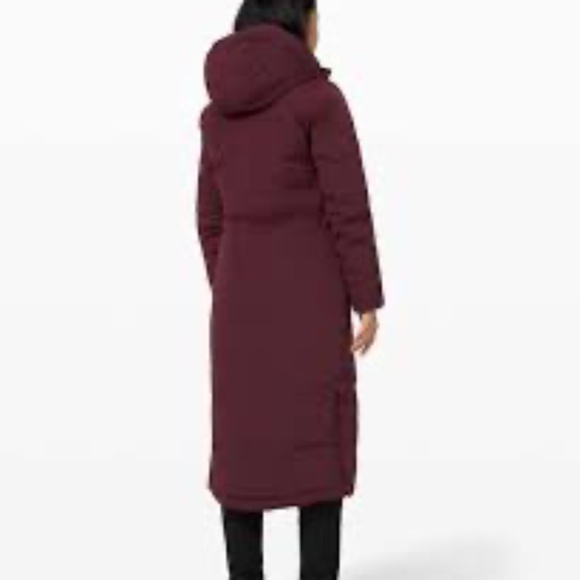 ♥️SOLD♥️NWT LULULEMON WINTER WARRIOR  LONG JACKET - Picture 1 of 14